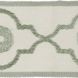 Kravet Design Fabric T30745.113 Ogee Chain Mineral Candice Olson Linen 43%, Rayon 33%, Viscose 24% China see sample Horizontal: see sample and Vertical: see sample 2.95 inches - My Fabric Connection -