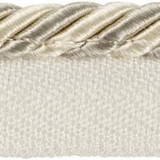 Kravet Design Fabric T30738.16 Twisted Cord Cottonball Kate Spade Cotton 48%, Rayon 31%, Polyester 20%, Nylon 1% China see sample Horizontal: see sample and Vertical: see sample .1875 inches - My Fabric Connection -