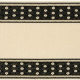 Kravet Design Fabric T30736.818 Dotty Border Domino Kate Spade Acetate 72%, Polyester 28% Italy see sample Horizontal: see sample and Vertical: see sample 3 inches - My Fabric Connection -