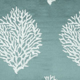 Beacon Hill Fabric Belo Coral Neptune Silk Jacquards &amp; Embroideries INDIA - Horizontal: 13.5 inches and Vertical: 27 inches 54 inches - My Fabric Connection -
