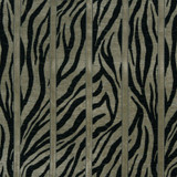 Beacon Hill Fabric Zebra Stripe Ebony - INDIA - Horizontal: 27.25 inches and Vertical: 31 inches 56 inches - My Fabric Connection -