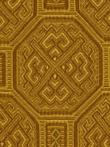 Beacon Hill Fabric Chironomy Goldenrod - GERMANY - Horizontal: 7 inches and Vertical: 8 inches 56 inches - My Fabric Connection -