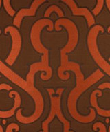 Barrow Fabric Aiden Carnelian M9241 13CL01 35% POLYESTER (S)
33% RAYON (S)
32% POLYESTER (F) CHINA 27,000 DOUBLE RUBS </p><p>Repeat: Horizontal: 13-1/2" and Vertical: 18-1/4" 54" Minimum - My Fabric Connection -