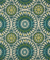 Barrow Fabric Spectacle Lagoon M9660 15CL01 70% POLYESTER
30% COTTON CHINA 9,000 DOUBLE RUBS </p><p>Repeat: Horizontal: 9" and Vertical: 9 1/4" 54" Minimum - My Fabric Connection -