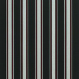 Sunbrella Fabric 4989 Hatteras Raven Awning Fabrics > Sunbrella® Stripes 100% Acrylic USA or Imported 8.31 in. (21.10 cm) 46" - My Fabric Connection -