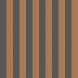 Cole & Son Wallcovering Regatta Stripe Tan + Black