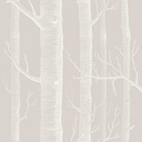 Cole & Son Wallcovering Woods Stone/White