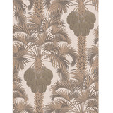 Cole & Son Wallcovering Hollywood Palm Rose Gold