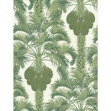Cole & Son Wallcovering Hollywood Palm Leaf Green COLE & SON MARTYN LAWRENCE BULLARD PAPER - 100% United Kingdom - Horizontal: - and Vertical: 27 20.5 - My Fabric Connection -