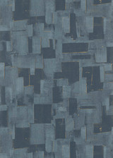 Threads Wallcovering Cubist Indigo
