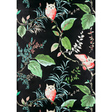 Kravet Design Wallcovering Owlish Black