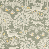 Lee Jofa Wallcovering Mille Fleur Wp Silver