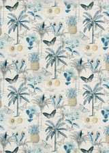 Baker Lifestyle Fabric Orinoco Blue
