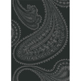 Cole & Son Fabric Rajapur Char Blk