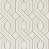 G P & J Baker Wallcovering Parterre Soft Blue SIGNATURE PAPER - 100% United Kingdom - Horizontal: 20.488 and Vertical: 7.88 20.488 - My Fabric Connection -