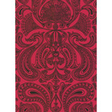 Cole & Son Wallcovering Malabar Red/Bla COLE & SON NEW CONTEMPORARY PAPER - 100% United Kingdom Horizontal: 0 and Vertical: 28.5 20.5 - My Fabric Connection -
