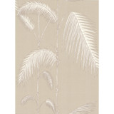 Cole & Son Wallcovering Palm Leaves Taupe/W COLE & SON NEW CONTEMPORARY PAPER - 100% United Kingdom Horizontal: 0 and Vertical: 28.5 20.5 - My Fabric Connection -