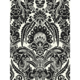 Cole & Son Wallcovering Chatterton Black And White COLE & SON ALBEMARLE PAPER - 100% United Kingdom Horizontal: and Vertical: 36.01 27 - My Fabric Connection -