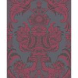 Cole & Son Wallcovering Wyndham Red And Slate COLE & SON ALBEMARLE PAPER - 100% United Kingdom Horizontal: and Vertical: 25.22 21 - My Fabric Connection -