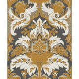 Cole & Son Wallcovering Aldwych Black And Gold COLE & SON ALBEMARLE PAPER - 100% United Kingdom Horizontal: and Vertical: 25.22 20 - My Fabric Connection -