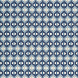 Kravet Couture Fabric Turned Out Tile Marine DAVID PHOENIX WELL-SUITED COTTON - 50%;POLYESTER - 35%;VISCOSE - 15% India MEDIUM Horizontal: 1.25 and Vertical: - 55 - My Fabric Connection -