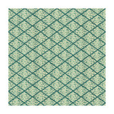Lee Jofa Fabric Jag Trellis Turquoise PARISH-HADLEY VISCOSE - 100% India - Horizontal: 6.3 and Vertical: 4 52 - My Fabric Connection -