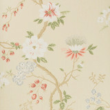 Cole & Son Wallcovering Camellia Coral/Sage/Butterc COLE & SON BOTANICAL BOTANICA PAPER - 100% United Kingdom - Horizontal: - and Vertical: 24 20.5 - My Fabric Connection -