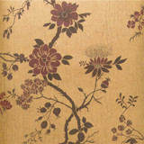Cole & Son Wallcovering Camellia Crimson/Mtl Gold COLE & SON BOTANICAL BOTANICA PAPER - 100% United Kingdom - Horizontal: - and Vertical: 24 20.5 - My Fabric Connection -