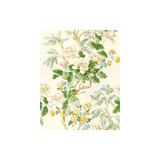Lee Jofa Fabric Chinese Peony Gold VERDMONT COLLECTION LINEN - 100% Thailand MEDIUM Horizontal: 26.25 and Vertical: 32.5 53 - My Fabric Connection -
