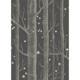 Cole & Son Wallcovering Woods & Stars Charcoal COLE & SON WHIMSICAL PAPER - 100% United Kingdom - Horizontal: - and Vertical: 28.3 20.5 - My Fabric Connection -