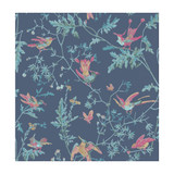 Cole & Son Wallcovering Hummingbirds Indigo Multi-Colour COLE & SON ARCHIVE ANTHOLOGY PAPER - 100% United Kingdom - Horizontal: - and Vertical: 21.1 20.5 - My Fabric Connection -