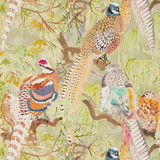 Mulberry Wallcovering Game Birds Multi