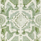Cole & Son Wallcovering Topiary Leaf Green COLE & SON BOTANICAL BOTANICA PAPER - 100% United Kingdom - Horizontal: 20.5 and Vertical: 30 20.5 - My Fabric Connection -