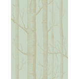 Cole & Son Wallcovering Woods Green/Gold COLE & SON WHIMSICAL PAPER - 100% United Kingdom - Horizontal: - and Vertical: 28.3 20.5 - My Fabric Connection -
