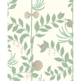 Cole & Son Wallcovering Secret Garden Soft Green