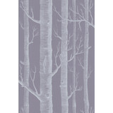 Cole & Son Wallcovering Woods Ivory/Lilac COLE & SON NEW CONTEMPORARY II PAPER - 100% United Kingdom Horizontal: and Vertical: 28.3 20.5 - My Fabric Connection -