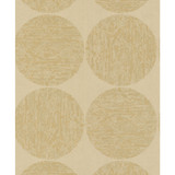 Cole & Son Wallcovering Luna Gold/Tan COLE & SON NEW CONTEMPORARY II PAPER - 100% United Kingdom Horizontal: 20.5 and Vertical: 20.5 - My Fabric Connection -