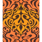 Cole & Son Wallcovering Woodstock Orange COLE & SON NEW CONTEMPORARY II PAPER - 100% United Kingdom Horizontal: and Vertical: 21 20.5 - My Fabric Connection -