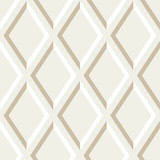 Cole & Son Wallcovering Pompeian Linen/Gold CONTEMPORARY RESTYLED PAPER - 100% United Kingdom Horizontal: 21 and Vertical: 10.5 21 - My Fabric Connection -