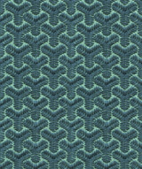 G P & J Baker Fabric Chengtudoor Emb Blue/Aqua