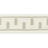 Lee Jofa Trim Seacliffe Tape Bluff WESTPORT TRIMMINGS COTTON - 58%;SPUN POLYESTER - 31%;VISCOSE - 11% India MEDIUM Horizontal: 3.14 and Vertical: 3.93 3.14 - My Fabric Connection -