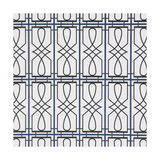 Gaston Y Daniela Fabric Sopena Azul LORENZO CASTILLO III POLYESTER - 100% Spain HEAVY Horizontal: 8.75 and Vertical: 18.25 55 - My Fabric Connection -