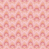 Gaston Y Daniela Fabric Ganges Rosa/Naranja GASTON LIBRERIA LINEN - 91%;POLYAMIDE - 9% Italy HEAVY Horizontal: 12.8 and Vertical: 9.45 52 - My Fabric Connection -