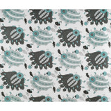 Gaston Y Daniela Fabric Inigo Agua/Verde LORENZO CASTILLO VISCOSE - 67%;LINEN - 33% Spain LIGHT Horizontal: 23.625 and Vertical: 27 54.25 - My Fabric Connection -