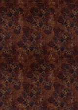 Mulberry Fabric Bohemian Velvet Fig/Sienna