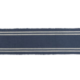 Threads Trim Renwick Braid Indigo GREAT STRIPES COTTON - 100% India - Horizontal: - and Vertical: - 1.97 - My Fabric Connection -
