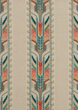 G P & J Baker Fabric Trebizond Teal