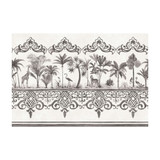 Cole & Son Wallcovering Rou Border Charcoal PAPER - 100% United Kingdom Horizontal: and Vertical: 20.5 - My Fabric Connection -