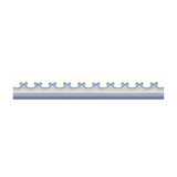 Cole & Son Wallcovering Broderie Border Blue PAPER - 100% United Kingdom Horizontal: and Vertical: 1.6 - My Fabric Connection -