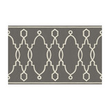 Cole & Son Wallcovering Parterre Border Charcoal PAPER - 100% United Kingdom Horizontal: and Vertical: 15.7 - My Fabric Connection -